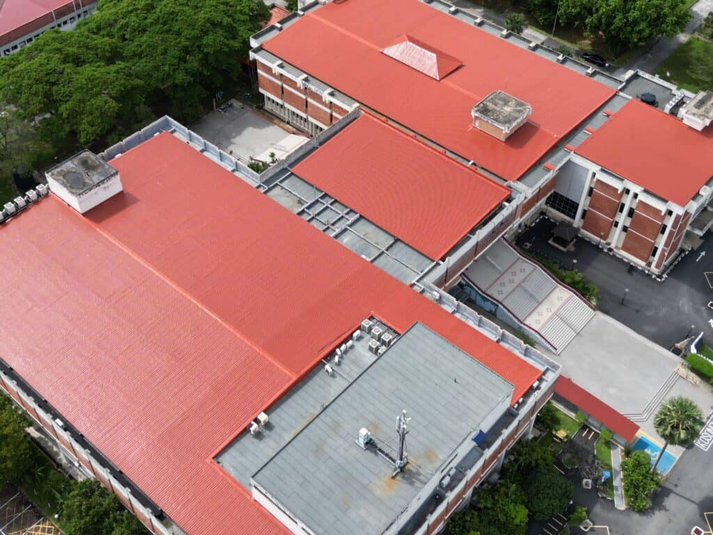 standing seam metal roofing Malaysia